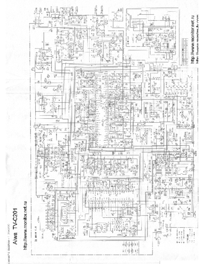 AIWA C201 schematic